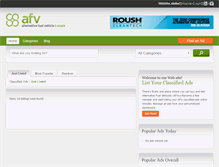 Tablet Screenshot of afvresale.com